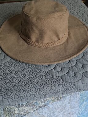 ASN Poly/wool Soft Travel Hat With Braid Decor